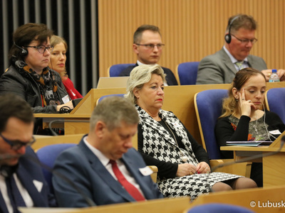 Uczestnicy drugiego dnia 45. Obrad Komisji ds. Współpracy Regionalnej i Przygranicznej, w Gdańsku