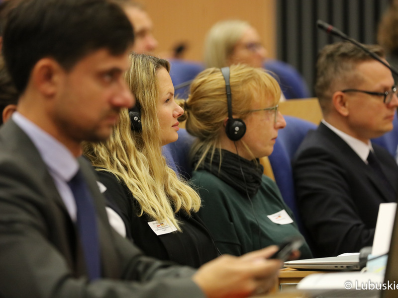 Uczestnicy drugiego dnia 45. Obrad Komisji ds. Współpracy Regionalnej i Przygranicznej, w Gdańsku