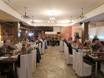 Zebranie Okręgowej Rady Polskiego Związku Działkowców w Zielonej Górze połączone z jubileuszem 40-lecia Polskiego Związku Działkowców.  