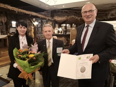 Wręczenie medali jubileuszowych 
