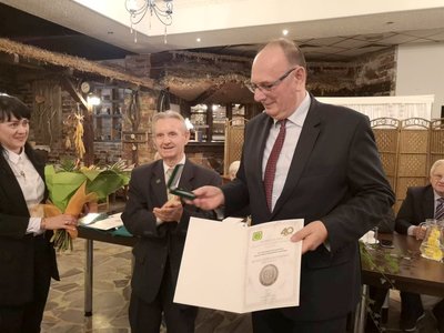 Wręczenie medali jubileuszowych 