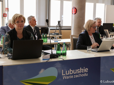 Radni wojewódzcy podczas XXXVI Sesji Sejmiku Województwa Lubuskiego 