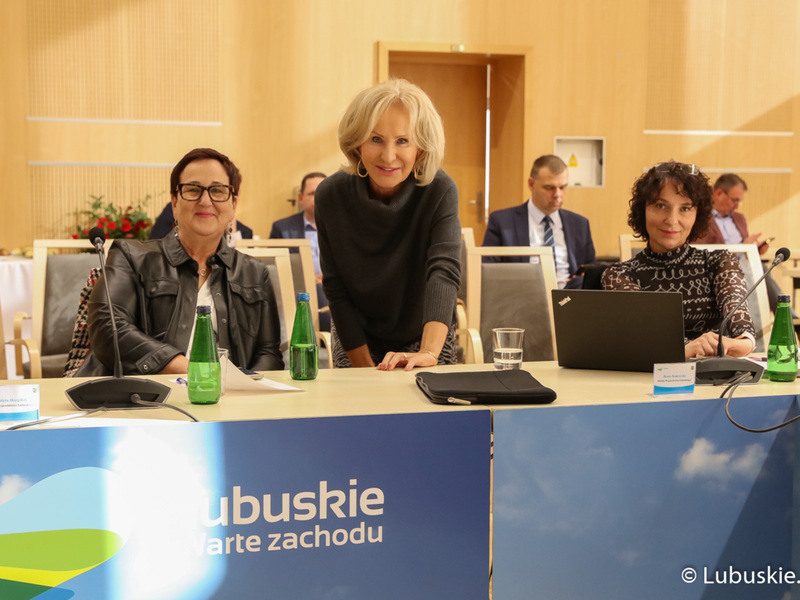 Radni wojewódzcy podczas XXXVI Sesji Sejmiku Województwa Lubuskiego