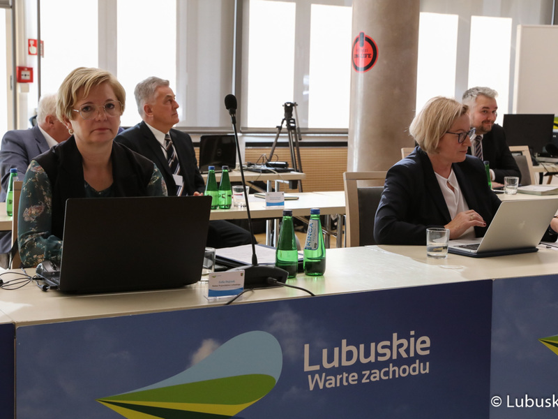 Radni wojewódzcy podczas XXXVI Sesji Sejmiku Województwa Lubuskiego