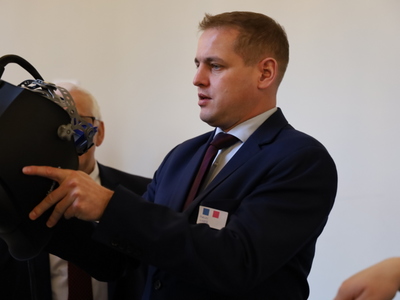 Konferencja - Sztuczna Inteligencja w Edukacji - wicemarszałek Łukasz Porycki  
