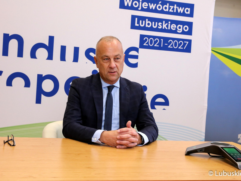 Członek zarządu woj. lubuskiego, Marcin Jabłoński