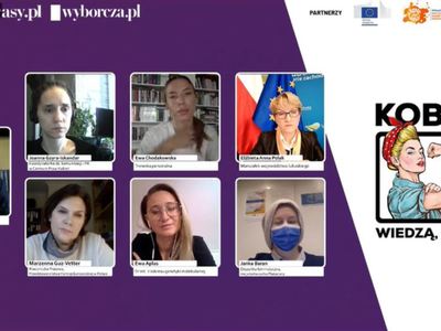Uczestniczki debaty na temat przemocy wobec kobiet