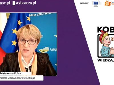 Marszałek Elżbieta Anna Polak podczas debaty na temat przemocy wobec kobiet