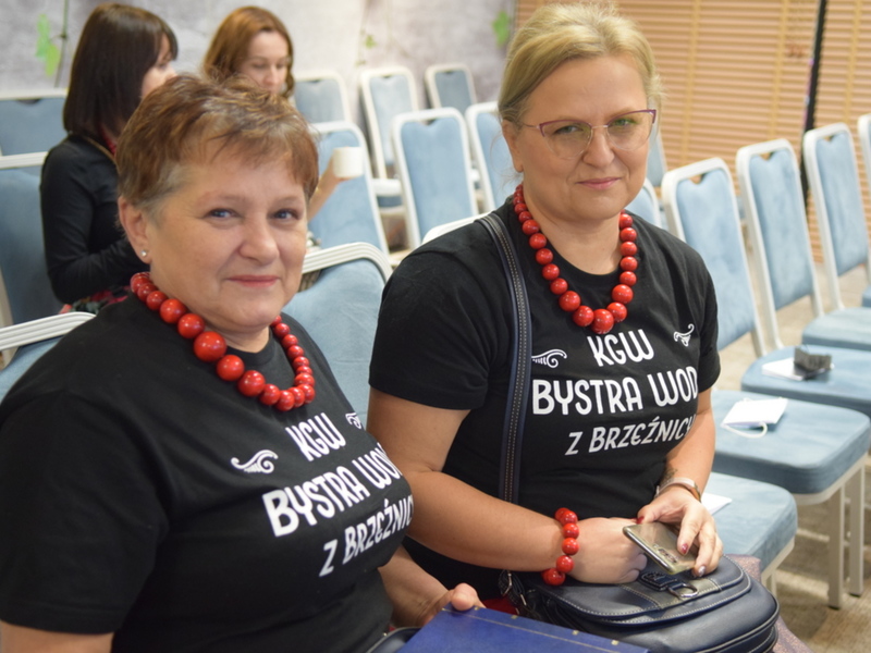 Uczestniczki konferencji "Aktywna Kobieta Wiejska"