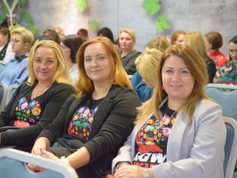 Uczestniczki konferencji "Aktywna Kobieta Wiejska"