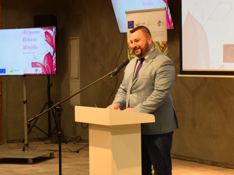 Dyrektor Departamentu Programów Rozwoju Obszarów Wiejskich Arkadiusz Dąbrowski