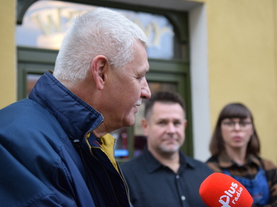 Konferencja prasowa - uczestnicy 