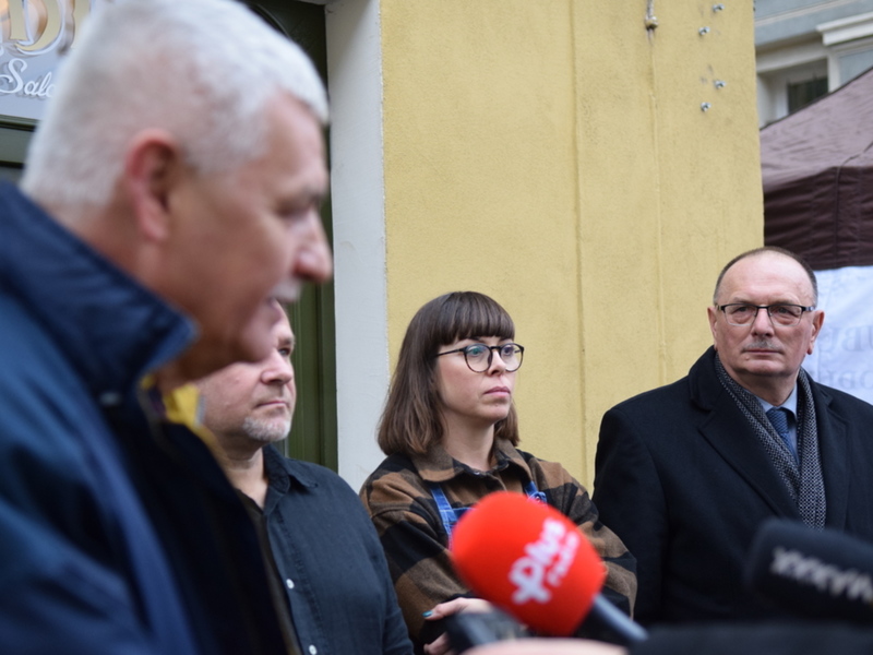 Konferencja prasowa - uczestnicy