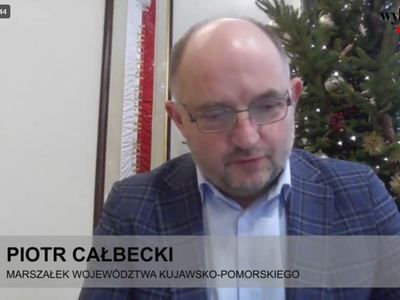 Marszałek woj. kujawsko-pomorskiego - Piotr Całbecki