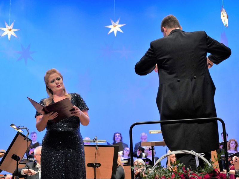 Solistką była sopranistka Agnieszka Tomaszewska