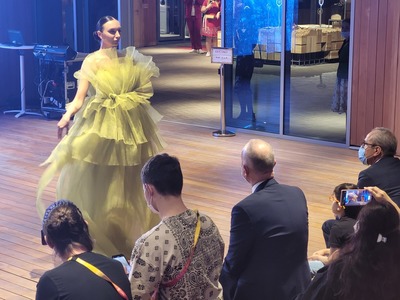 Pokaz mody Natalii Ślizowskiej na światowej wystawie EXPO 2020 w Dubaju
