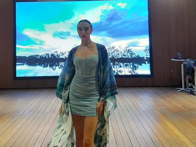 Pokaz mody Natalii Ślizowskiej na światowej wystawie EXPO 2020 w Dubaju