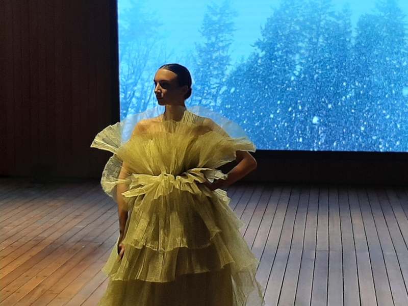 Pokaz mody Natalii Ślizowskiej na światowej wystawie EXPO 2020 w Dubaju