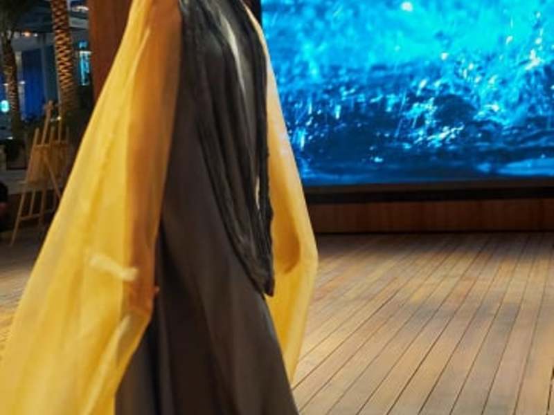 Pokaz mody Natalii Ślizowskiej na światowej wystawie EXPO 2020 w Dubaju