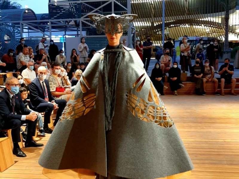 Pokaz mody Natalii Ślizowskiej na światowej wystawie EXPO 2020 w Dubaju