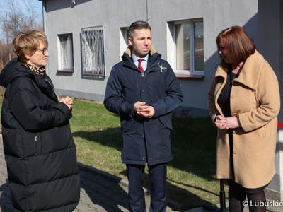 Otwarcie sterylizatorni z szpitalu w Krośnie Odrz.