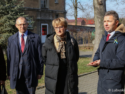 Otwarcie sterylizatorni z szpitalu w Krośnie Odrz.