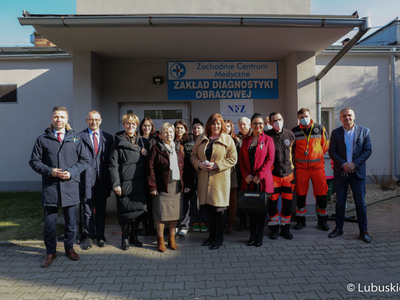 Otwarcie sterylizatorni z szpitalu w Krośnie Odrz.