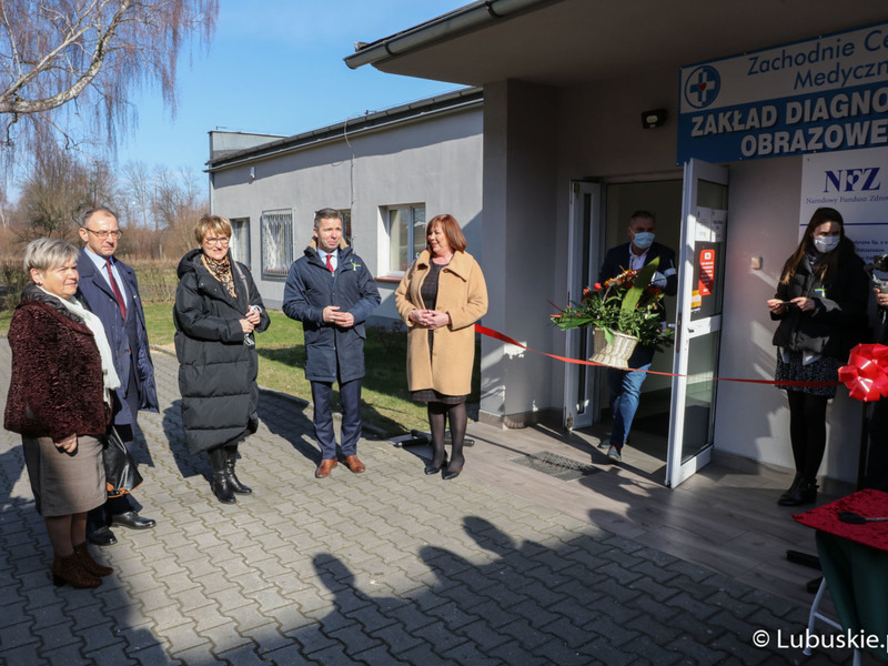 Otwarcie sterylizatorni z szpitalu w Krośnie Odrz.