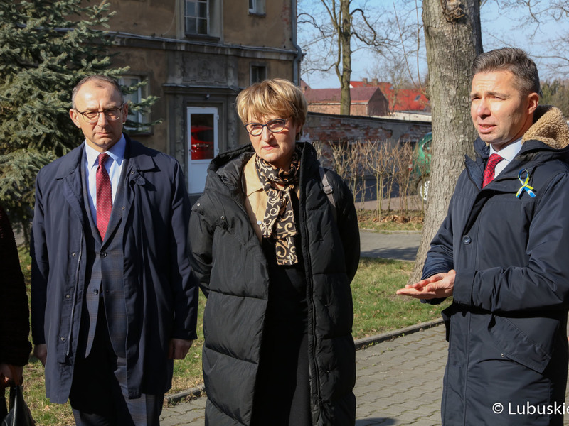 Otwarcie sterylizatorni z szpitalu w Krośnie Odrz.