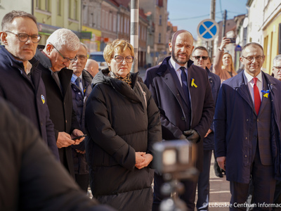We Wschowie odsłonięto tablicę upamiętniającą prof. B. Geremka