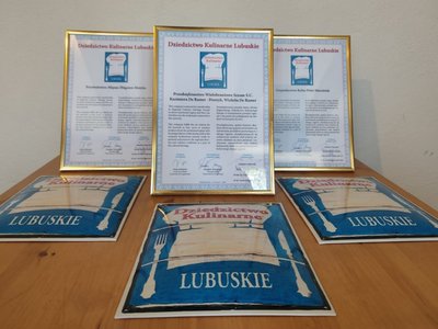 Kolejne trzy lubuskie firmy będą mogły umieścić znak Europejskiej Sieci Dziedzictwa Kulinarnego na swoich produktach