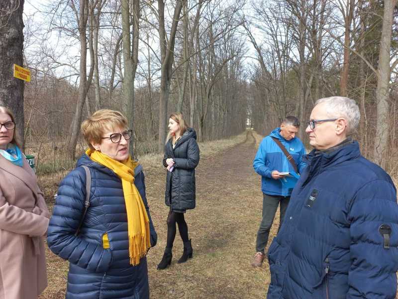 Spotkanie w parku w Zaborze