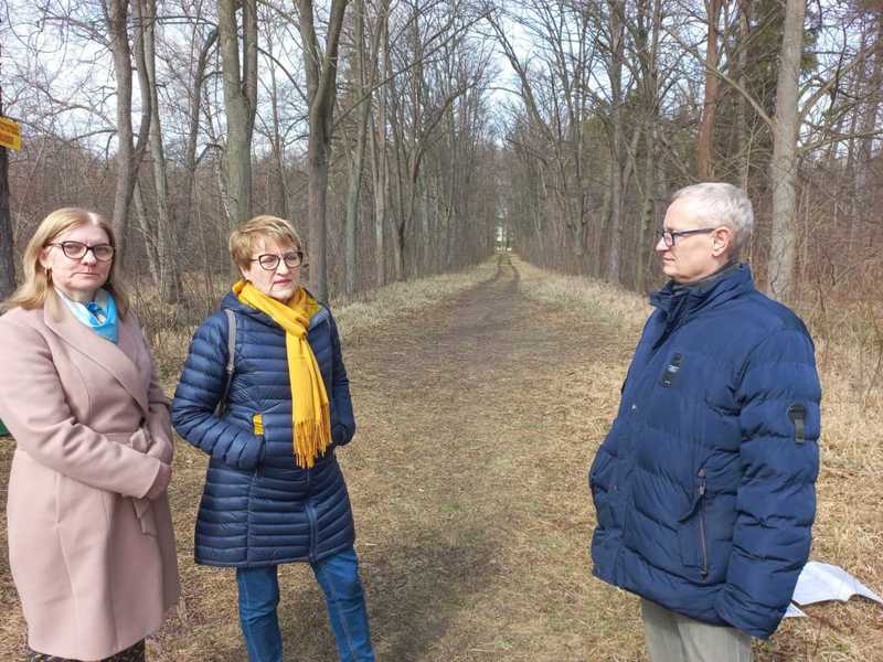 Spotkanie w parku w Zaborze