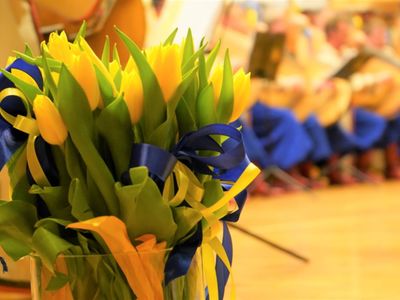 11 kwietnia 2022 r. Koncert „Z Ukrainą w Sercu” Narodowej Kapeli Bandurzystów Ukrainy im. Georgy Maiboroda w Filharmonii Zielonogórskiej objęła honorowym patronatem marszałek województwa lubuskiego Elżbieta Anna Polak