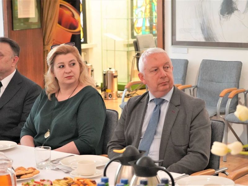 Wicemarszałek Łukasz Porycki oraz dyrekcja Departamentu Infrastruktury Społecznej UMWL spotkali się z szefami lubuskich instytucji kultury.