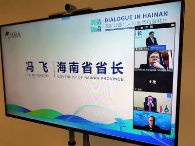 Wideokonferencja z prowincją Hainan nt. parków narodowych