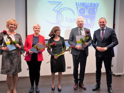 Ośrodka Doskonalenia Nauczycieli w Zielonej Górze 30 lat swojej działalności świętował 27 kwietnia 2022 r. w zielonogórskim Ruben Hotel. 