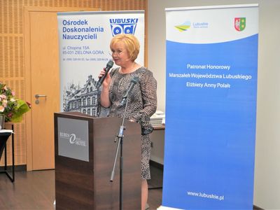 Ośrodka Doskonalenia Nauczycieli w Zielonej Górze 30 lat swojej działalności świętował 27 kwietnia 2022 r. w zielonogórskim Ruben Hotel. 