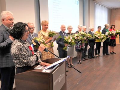 Ośrodka Doskonalenia Nauczycieli w Zielonej Górze 30 lat swojej działalności świętował 27 kwietnia 2022 r. w zielonogórskim Ruben Hotel. 