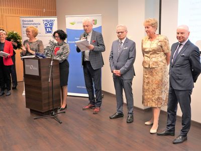 Ośrodka Doskonalenia Nauczycieli w Zielonej Górze 30 lat swojej działalności świętował 27 kwietnia 2022 r. w zielonogórskim Ruben Hotel. 