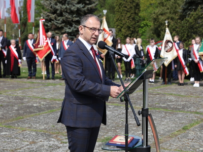 Obchody 231. rocznicy uchwalenia Konstytucji 3 Maja w Krośnie Odrz.