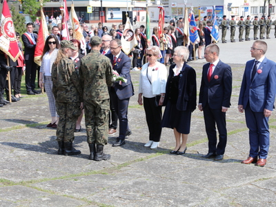 Obchody 231. rocznicy uchwalenia Konstytucji 3 Maja w Krośnie Odrz.