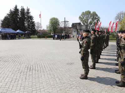 Obchody 231. rocznicy uchwalenia Konstytucji 3 Maja w Krośnie Odrz.