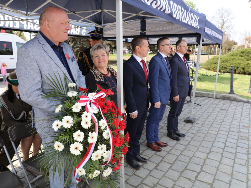Obchody 231. rocznicy uchwalenia Konstytucji 3 Maja w Krośnie Odrz.