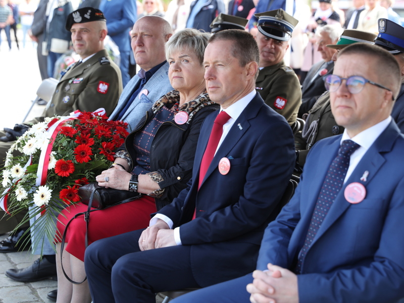 Obchody 231. rocznicy uchwalenia Konstytucji 3 Maja w Krośnie Odrz.