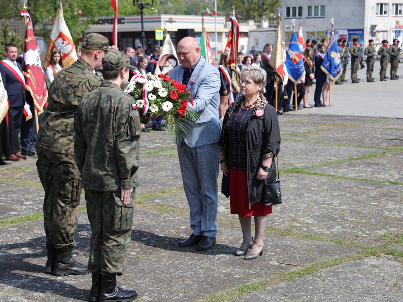 Obchody 231. rocznicy uchwalenia Konstytucji 3 Maja w Krośnie Odrz.