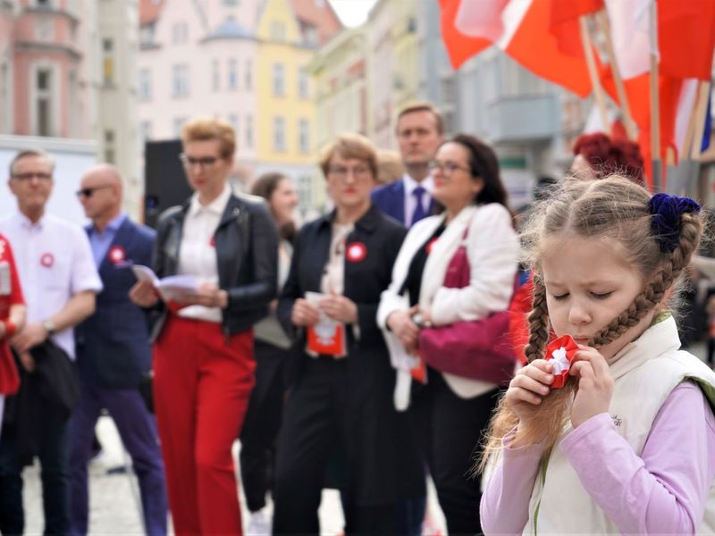 3 maja 2022 r. – z okazji 231. rocznicy uchwalenia Konstytucji 3 Maja - na zielonogórskim deptaku czytano fragmenty Konstytucji RP.