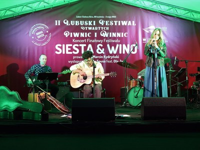 Koncert finałowy II Lubuskiego Festiwalu Otwartych Piwnic i Winnic