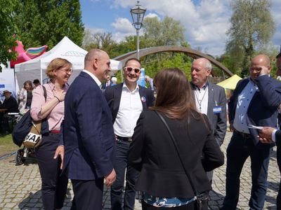 7 maja 2022 r. w Guben i Gubinie świętowano Dzień Europy 2022. 