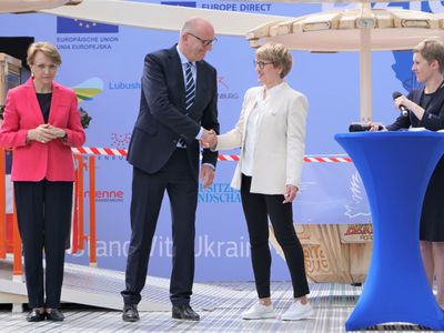 7 maja 2022 r. w Guben i Gubinie świętowano Dzień Europy 2022. 